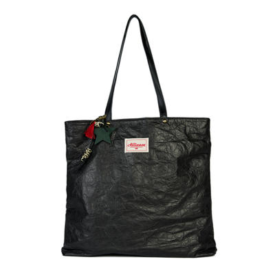 Custom Durable Waterproof Reusable Washable Brown Tote Paper Tyvek Shopping Bag
