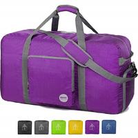Foldable Duffle Bagfor Travel Gym Sports Lightweight Luggage Bag