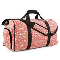 Sports Gym Bag Travel Duffle Weekender Overnight Carry On Luggage with Shoe Compartment for Women