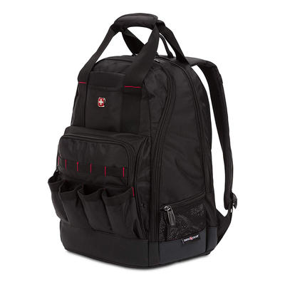 Large Durable Tool Bag Backpack With Padded Laptop Compartment