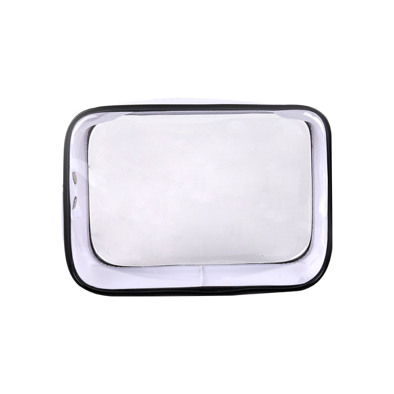 Transparent Waterproof Wash Bag PVC Cosmetic Bag for Vocation Travelling