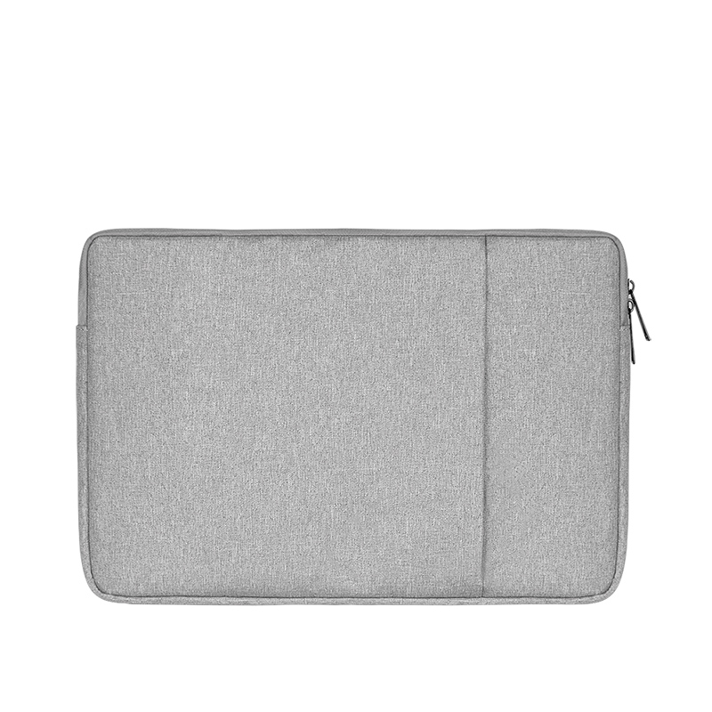 Polyester Vertical Style Water Repellent Laptop Sleeve Case Bag Cover with Pocket