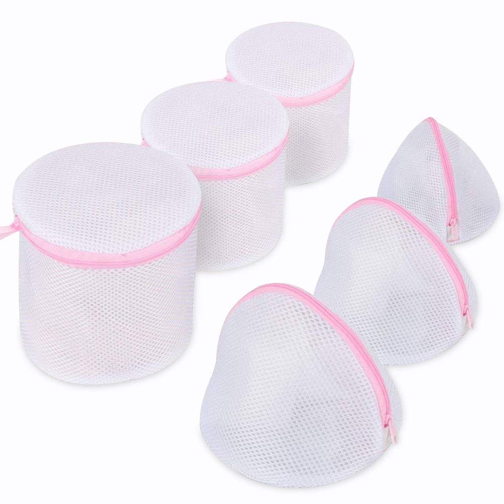 Bra Wash Bag Mesh Laundry Bag with Premium Zipper for Lingerie, Delicate, Intimates, Panties, Lace, Underwear, Socks, Tights