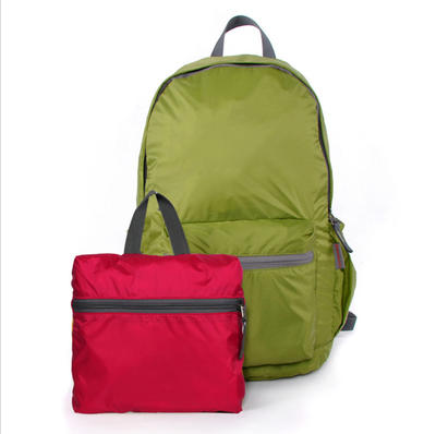 waterproof new style sports leisure lightweight folding backpack, foldable bagpack