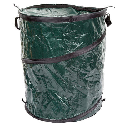 33 Gallon Collapsible  Trash can for Garbage With Zippered Lid