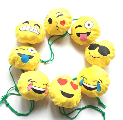 Emoji  Folding Shopping Bag